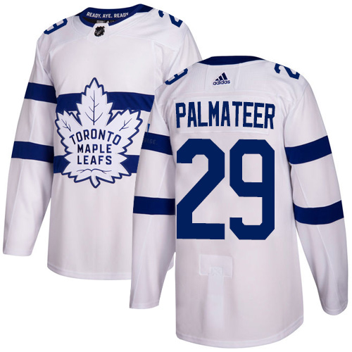 Adidas Maple Leafs #29 Mike Palmateer White Authentic 2018 Stadium Series Stitched NHL Jersey